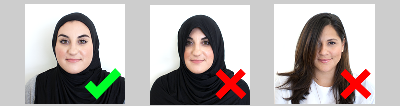 حجاب در عکس لاتاری